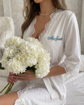 Personalized Embroidery Bridal Robe