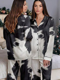 Cowhide Satin Pajama Set