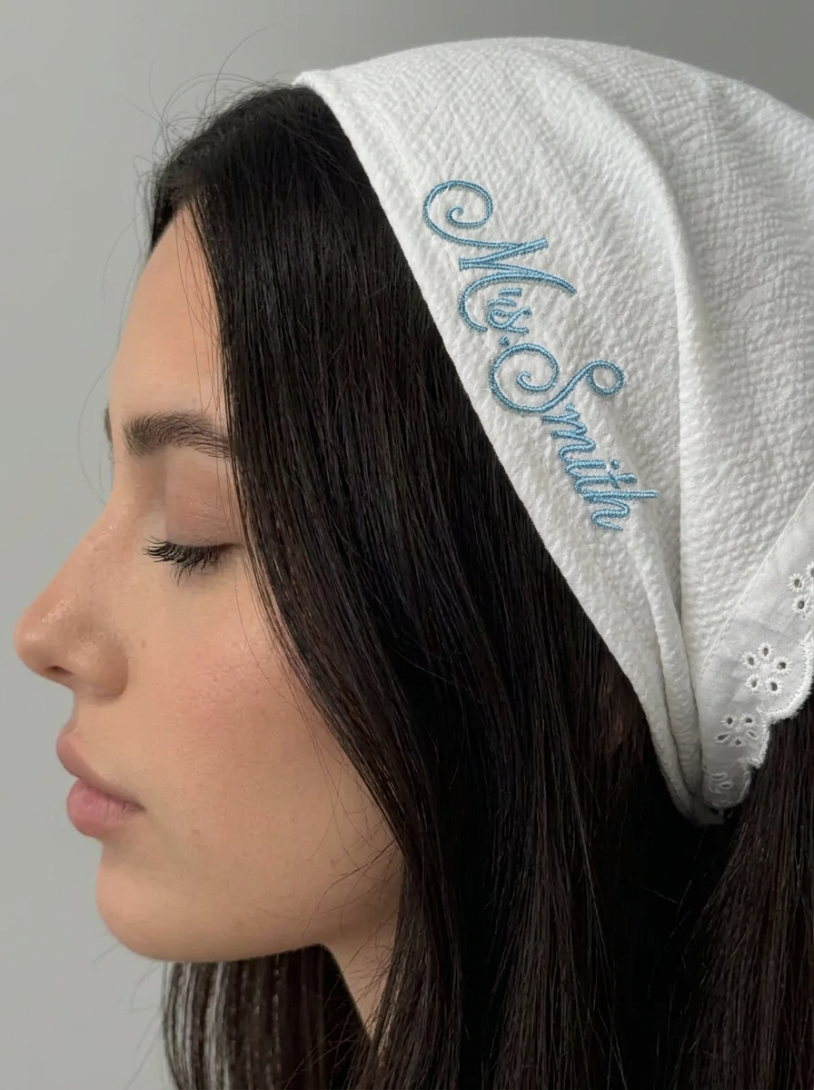 Personalized Embroidery Hairband