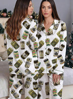 Pickles Satin Pajama Set