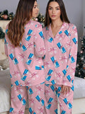 Energy Drinks Satin Pajama Set