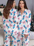 Energy Drinks Satin Pajama Set