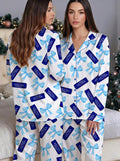 Energy Drinks Satin Pajama Set