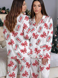 Diet Drinks Satin Pajama Set