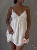 Personalized Embroidery Bridal Babydoll